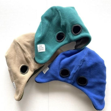 THE PARK SHOP ザ パークショップ FLEECE REVERSIBLE BEANIE KIDS navy TPS-492
