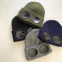 THE PARK SHOP ザ パークショップ GOGGLE PARK BEANIE navy KIDS TPS-494
