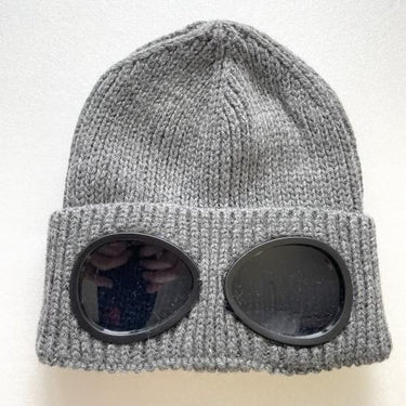 THE PARK SHOP ザ パークショップ GOGGLE PARK BEANIE KIDS gray TPS-494
