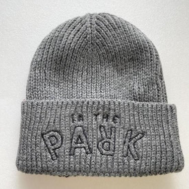 THE PARK SHOP ザ パークショップ GOGGLE PARK BEANIE KIDS gray TPS-494
