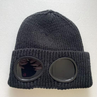 THE PARK SHOP ザ パークショップ GOGGLE PARK BEANIE KIDS black TPS-494
