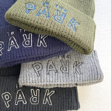 THE PARK SHOP ザ パークショップ GOGGLE PARK BEANIE KIDS black TPS-494
