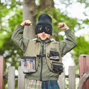 THE PARK SHOP ザ パークショップ GOGGLE PARK BEANIE KIDS black TPS-494
