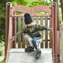 THE PARK SHOP ザ パークショップ GOGGLE PARK BEANIE KIDS black TPS-494
