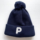 ★30%OFF★THE PARK SHOP ザ パークショップ KNIT COLLEGE 2WAYBEANIE KIDS navy TPS-536
