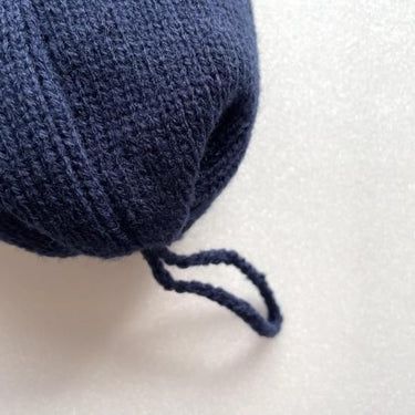 ★30%OFF★THE PARK SHOP ザ パークショップ KNIT COLLEGE 2WAYBEANIE KIDS navy TPS-536
