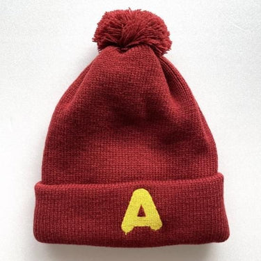 ★30%OFF★THE PARK SHOP ザ パークショップ KNIT COLLEGE 2WAYBEANIE KIDS wine TPS-536

