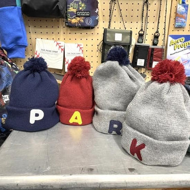 ★30%OFF★THE PARK SHOP ザ パークショップ KNIT COLLEGE 2WAYBEANIE KIDS wine TPS-536
