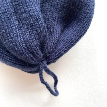 ★30%OFF★THE PARK SHOP ザ パークショップ KNIT COLLEGE 2WAYBEANIE KIDS navymulti TPS-536
