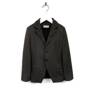 ★30%OFF★ANJA SCHWERBROCK アニャシュワーブロック JATA classic blazer unisex Punto milano black 2265