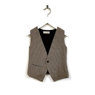 ★30%OFF★ANJA SCHWERBROCK アニャシュワーブロック LENIO classic waistcoat Houndstooth 2263