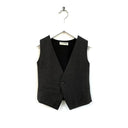 ★30%OFF★ANJA SCHWERBROCK アニャシュワーブロック LENIO classic waistcoat Punto milano black 2263