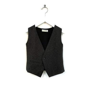 ★30%OFF★ANJA SCHWERBROCK アニャシュワーブロック LENIO classic waistcoat Punto milano black 2263