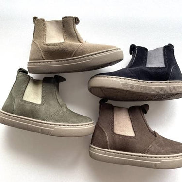 ★入荷済み★CIENTA シエンタ ハイカットサイドゴアブーツ スウェード★black/suede ブラックスウェード 95887