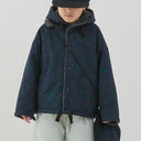 MOUN TEN. マウンテン leaf camo x boa sailor hoodie navy 22W-MB26-1217