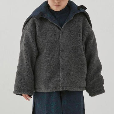 MOUN TEN. マウンテン leaf camo x boa sailor hoodie navy 22W-MB26-1217
