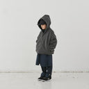 MOUN TEN. マウンテン leaf camo x boa sailor hoodie navy 22W-MB26-1217