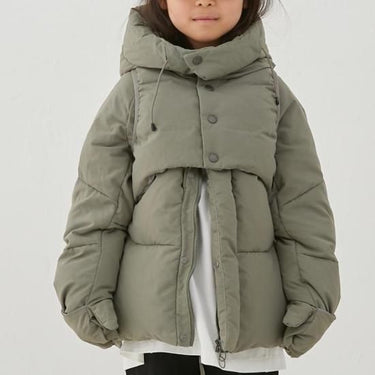 MOUN TEN. マウンテン separate down jacket moss 21W-MB21-1055