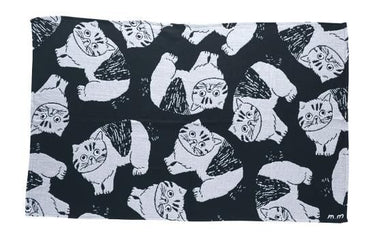 松尾ミユキ Knit blanket rug Actif ニットブランケット MM1050