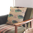 松尾ミユキ Cushion cover Beige cat クッションカバー MM1039