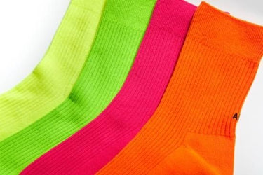 EAST END HIGHLANDERS イーストエンドハイランダーズ SOX-001 ALL SET? Socks Neon Pink 4355-1176-1