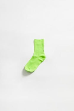 EAST END HIGHLANDERS イーストエンドハイランダーズ SOX-001 ALL SET? Socks Neon Green 4355-1177-1