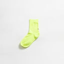EAST END HIGHLANDERS イーストエンドハイランダーズ SOX-001 ALL SET? Socks Neon Yellow 4355-1178-1