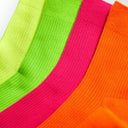 EAST END HIGHLANDERS イーストエンドハイランダーズ SOX-001 ALL SET? Socks Neon Yellow 4355-1178-1