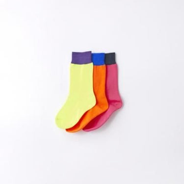 EAST END HIGHLANDERS イーストエンドハイランダーズ SOX-007 Blue/Neon Orange 4355-1204-1