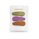 Grech＆Co. グレッチアンドコー Matte Snap Set of 3 Chartreuse, Aster, Sienna 149 #426230081 