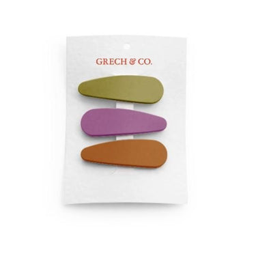 Grech＆Co. グレッチアンドコー Matte Snap Set of 3 Chartreuse, Aster, Sienna 149 #426230081 