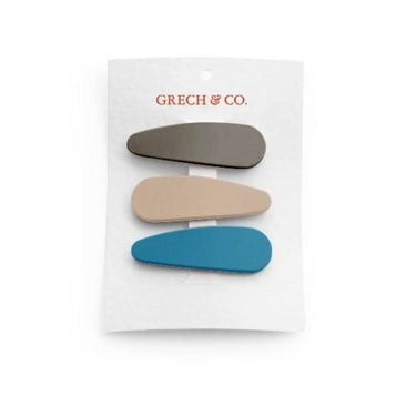 Grech＆Co. グレッチアンドコー Matte Snap Set of 3 Storm, Oat, Azure 155 #426230141 