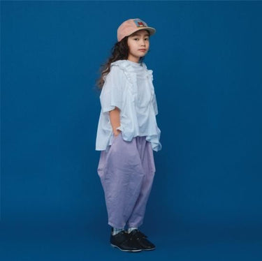 ★BASIC★ns-621-005 nunuforme ヌヌフォルム オックス ポインテッド パンツ Purple