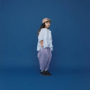 ★BASIC★ns-621-005 nunuforme ヌヌフォルム オックス ポインテッド パンツ Purple