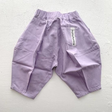 ★BASIC★ns-621-005 nunuforme ヌヌフォルム オックス ポインテッド パンツ Purple