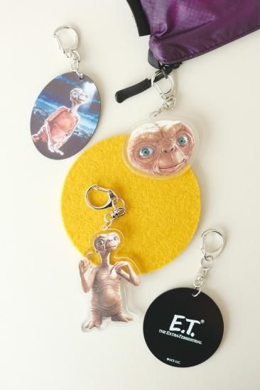 E.T. Key chain Big Face キーチェーン UV017