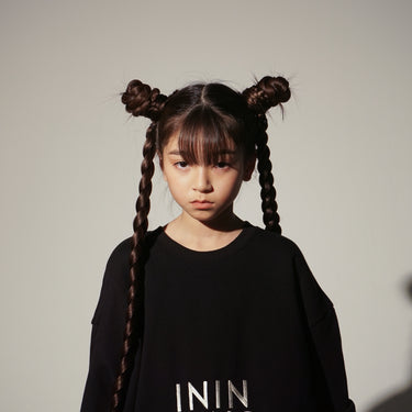 ★入荷済み★2026AW★UNIONINI ユニオニーニ Upside-down sweat shirt black TR-037