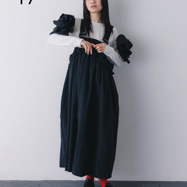★入荷済み★2026AW★nunuforme ヌヌフォルム フリルスリーブT OffWhite 17-nf26-846-501