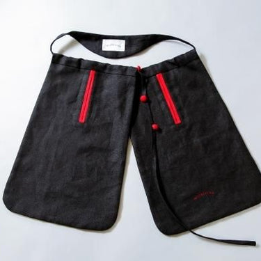 ★40%OFF★2023SS★michirico ミチリコ Big pocket belt ブラック MR23SS-33(kids/womens)