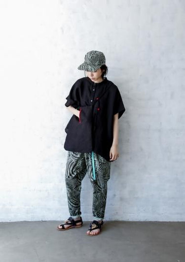 ★40%OFF★2023SS★michirico ミチリコ Big pocket belt ブラック MR23SS-33(kids/womens)