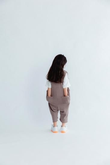 ★60%OFF★2023SS★SWOON スーン ニットサルエルサロペット Brown 11-sw19-835-503