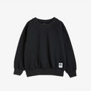 ★BASIC★mini rodini ミニロディーニ Basic solid sweatshirt Black