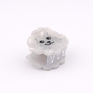 Coucou Suzette ククシュゼット Bichon Mini Hair Claw ふわふわ犬 ヘアクリップ