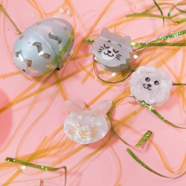 Coucou Suzette ククシュゼット Bichon Mini Hair Claw ふわふわ犬 ヘアクリップ