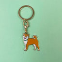 Coucou Suzette ククシュゼット Shiba Key Ring / Pet Tag シバ キーリング/ペットタグ
 