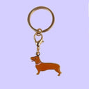 Coucou Suzette ククシュゼット Dachshund Key Ring / Pet Tag 
 