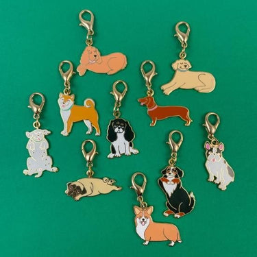 Coucou Suzette ククシュゼット Dachshund Key Ring / Pet Tag 
 