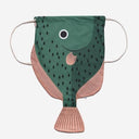 Donfisher ドンフィッシャー Moki - Adult Backpack Green モキ 防水加工 魚バックパック リュック