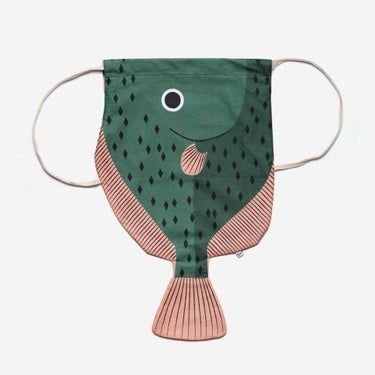 Donfisher ドンフィッシャー Moki - Kid Backpack Green モキ 防水加工 魚バックパック リュック