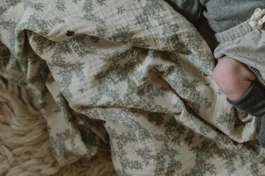 garbo&friends ガルボアンドフレンズ Pomegranate Muslin Swaddle Blanket  GF212022-3900-331GL